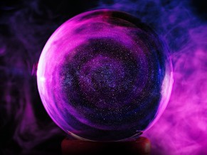 Crystal ball Purple Smoke 5K
