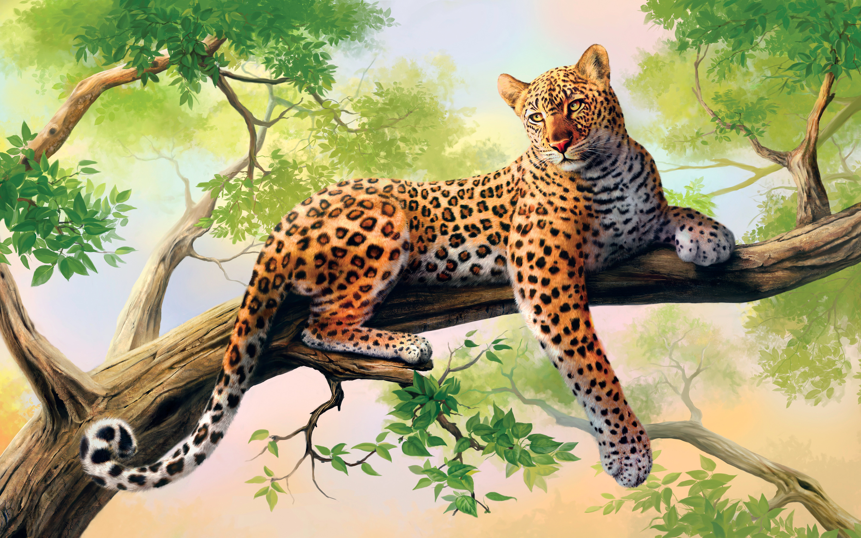 Leopard Art Wallpapers | Wallpapers HD